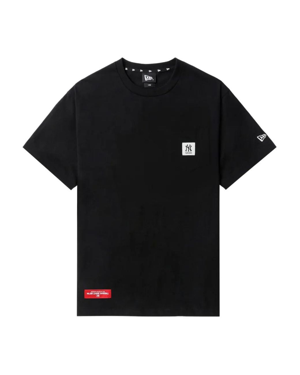 KTZ Black Pocket-Detail Cotton T-Shirt for men