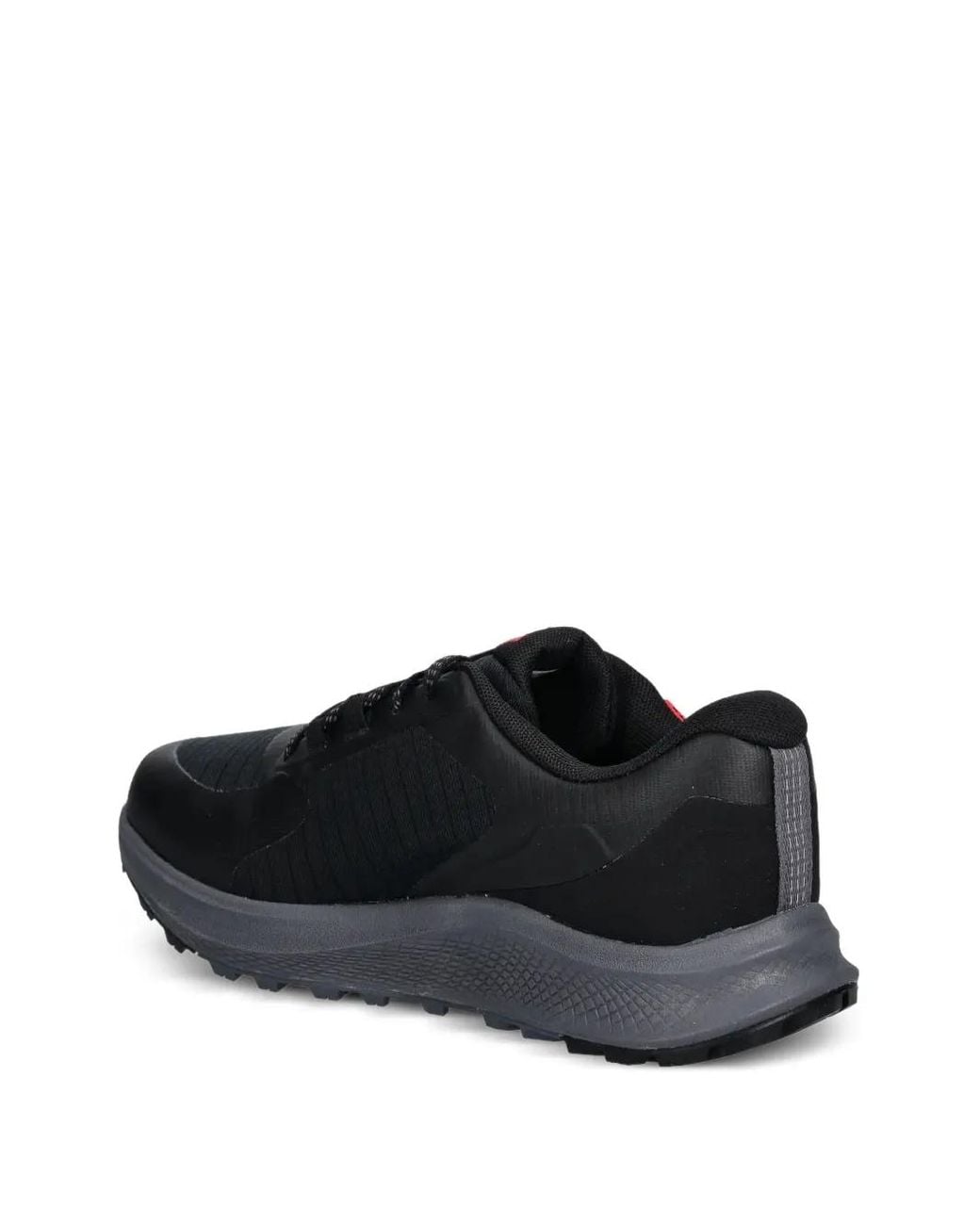 Under Armour Black Logo-Detail Lace-Up Sneakers for men