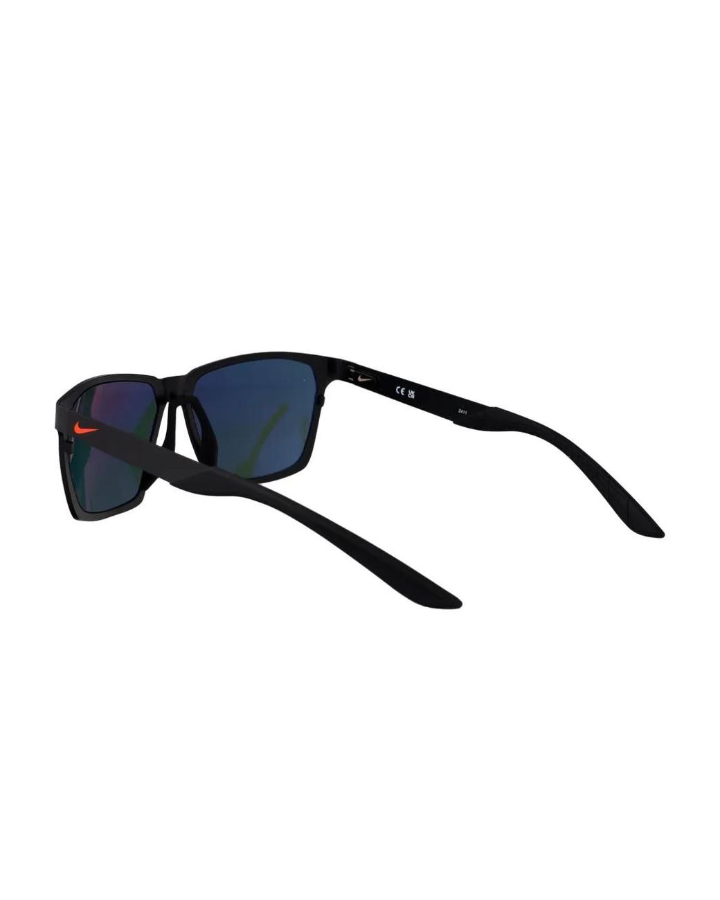 Nike Blue Maverick Square-Frame Sunglasses for men