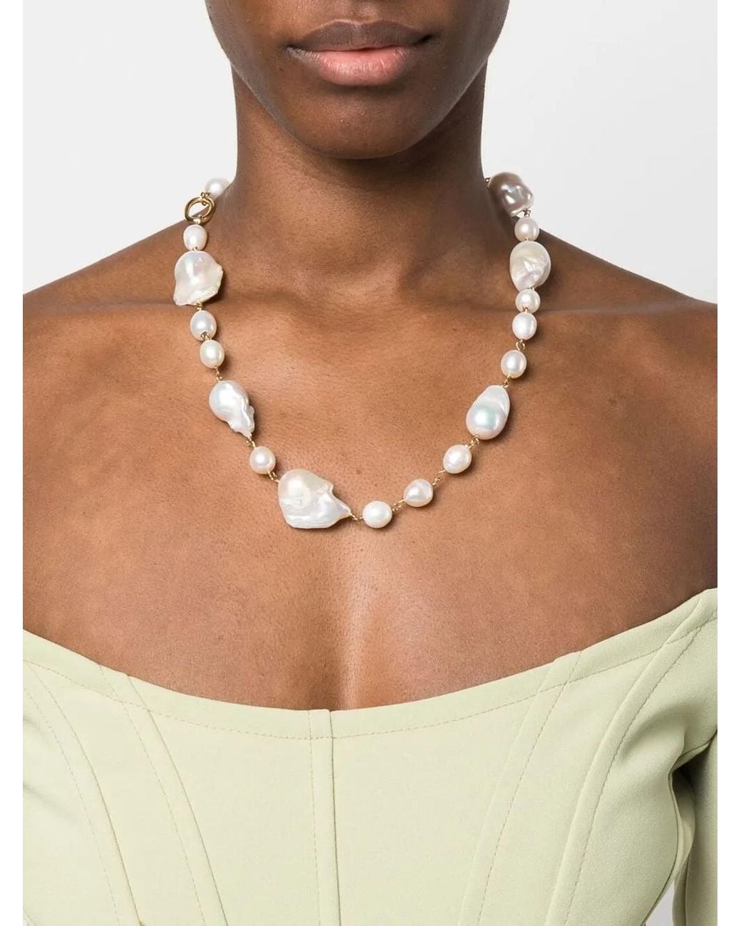 Jil Sander White Bijoux