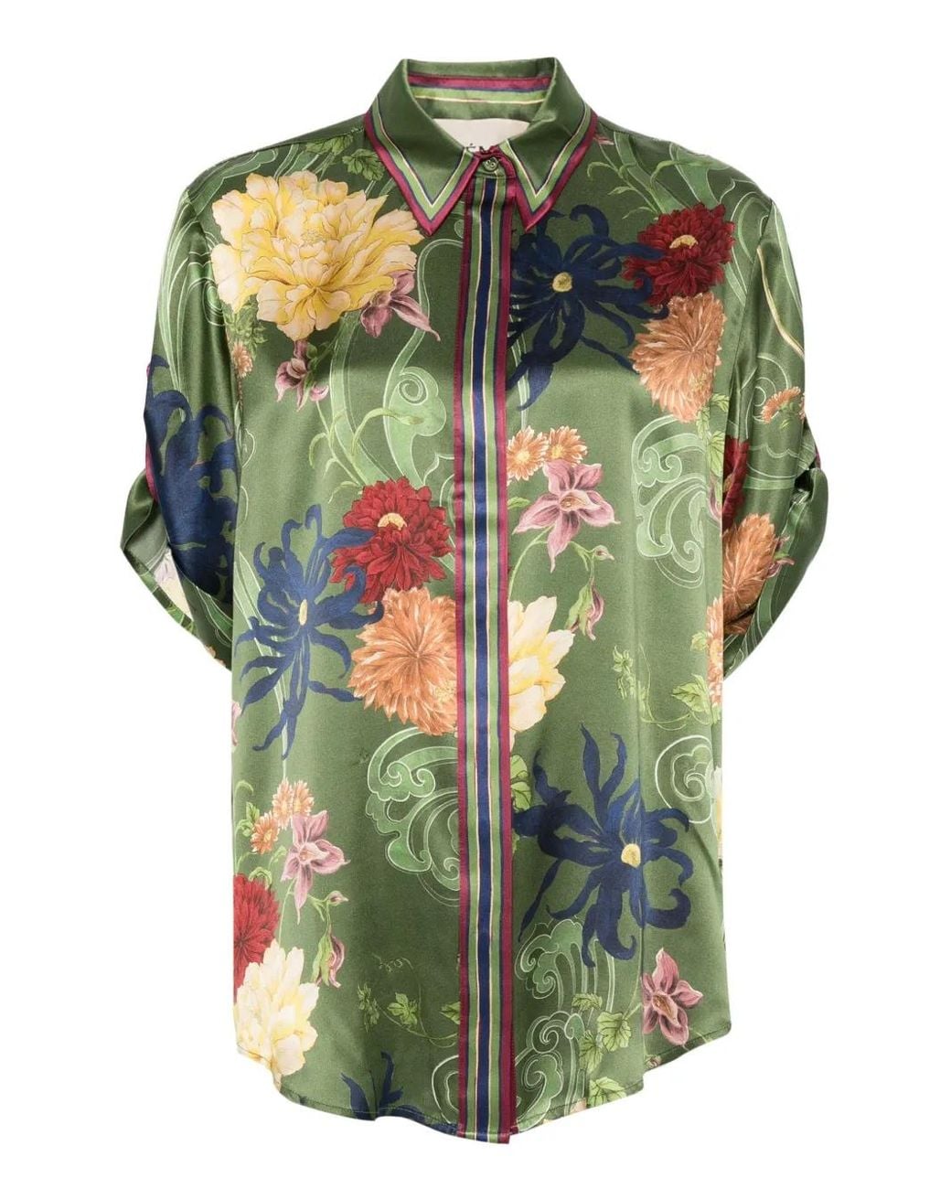 ALÉMAIS Green Avery Shirt