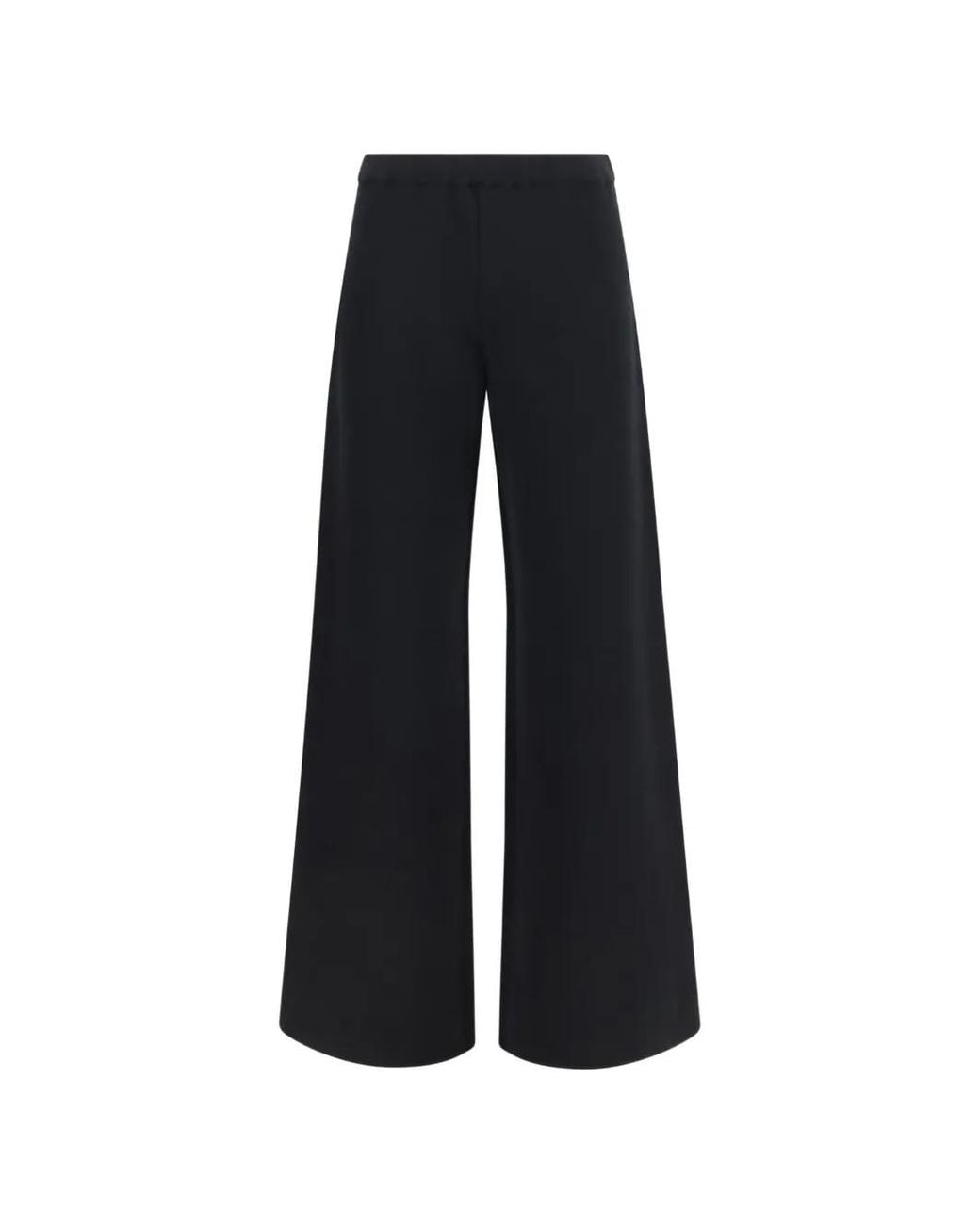 Fendi Black Ff Double-Face Trousers