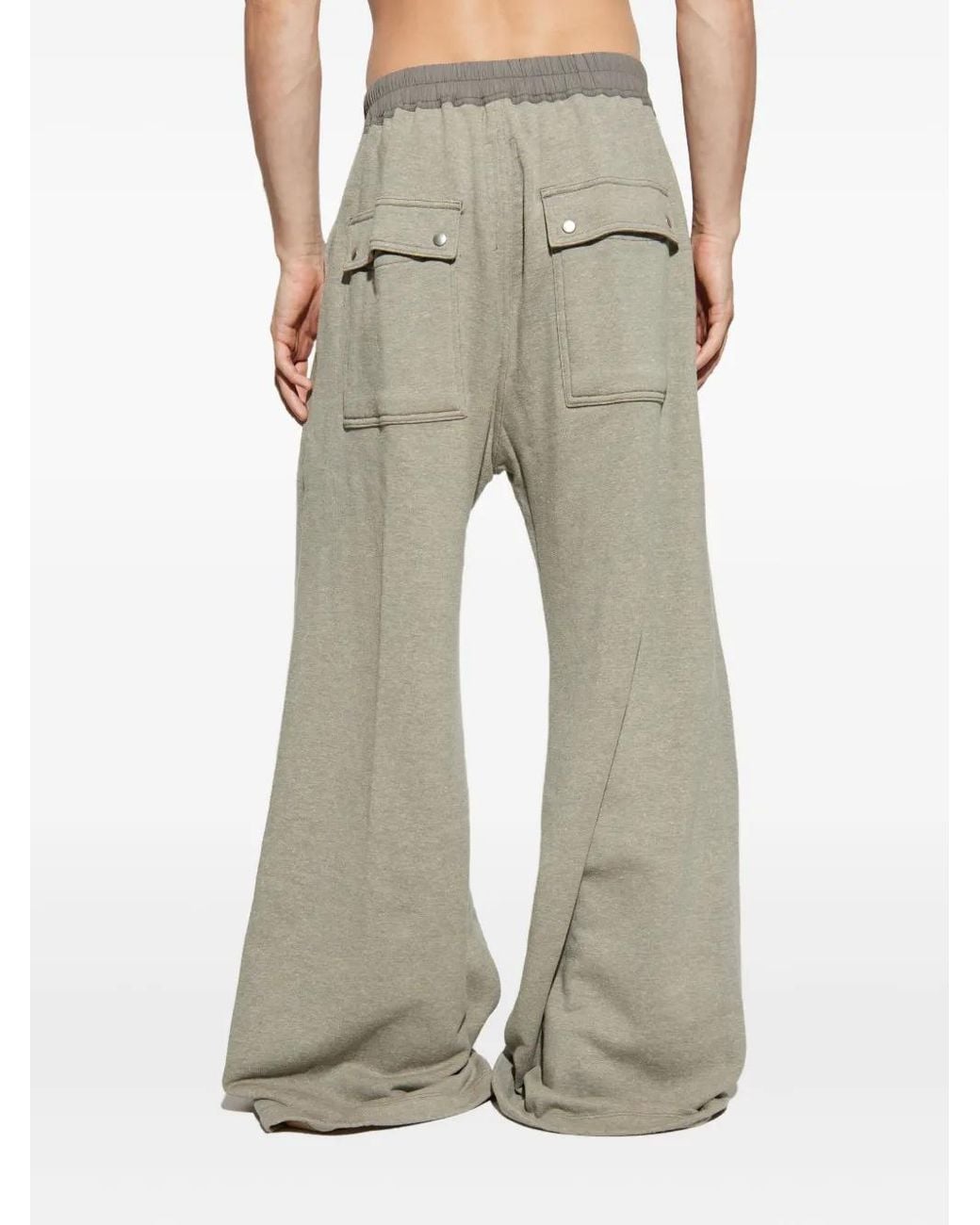 Rick Owens Gray Geth Belas Wide-Leg Trousers for men