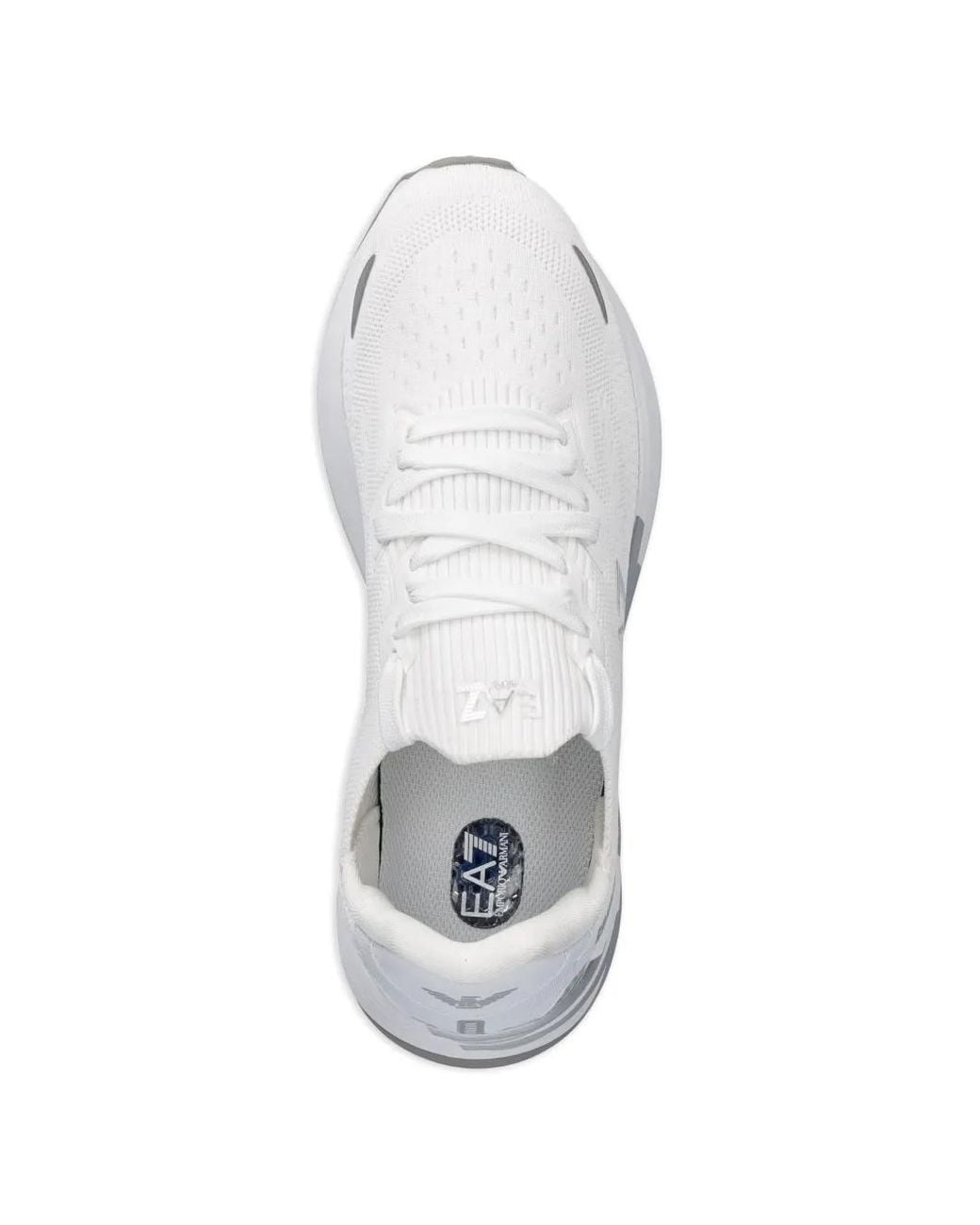 EA7 White Crusher Distance Sneakers
