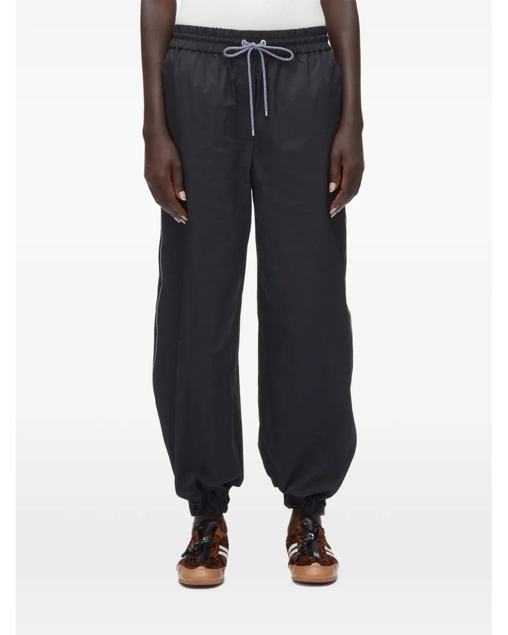 3.1 Phillip Lim Blue Drawstring Track Pants