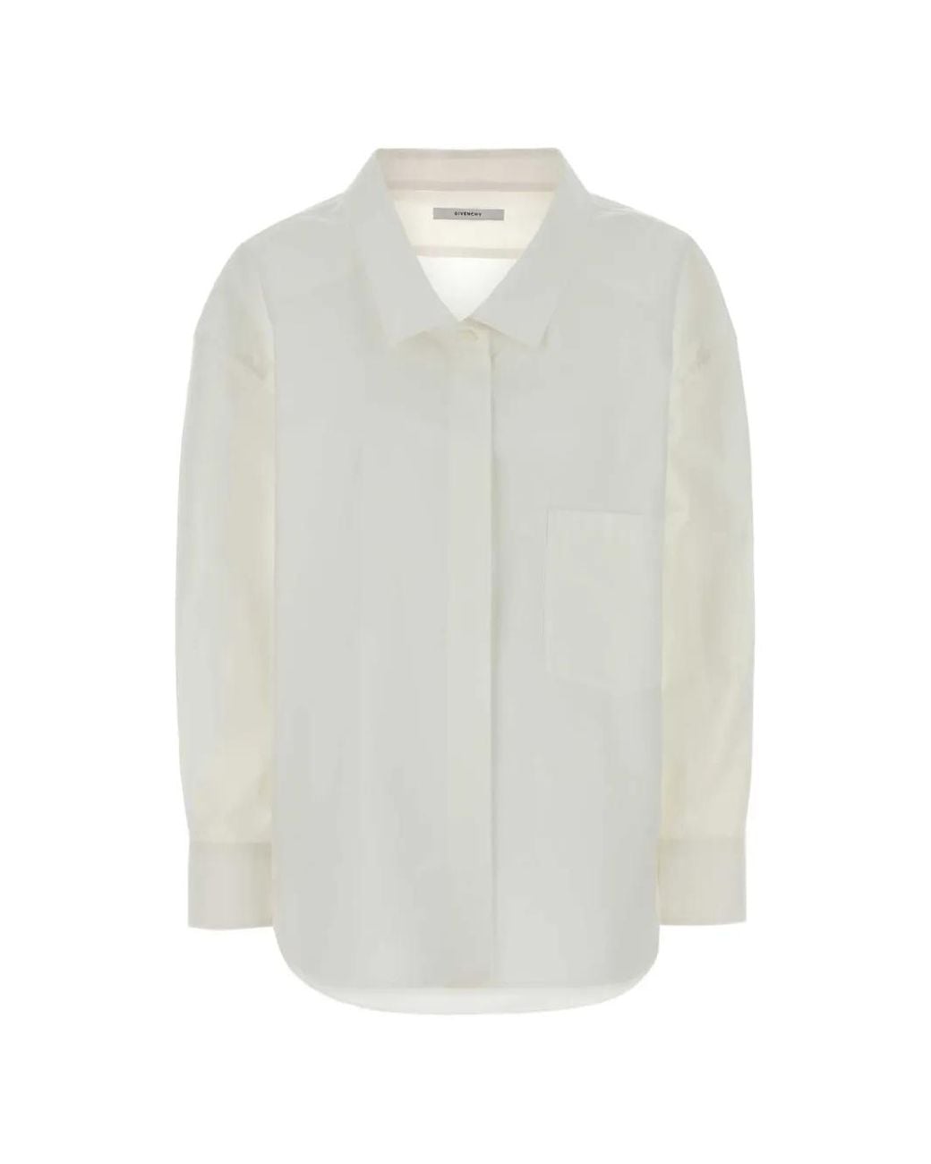 Givenchy White Poplin Shirt