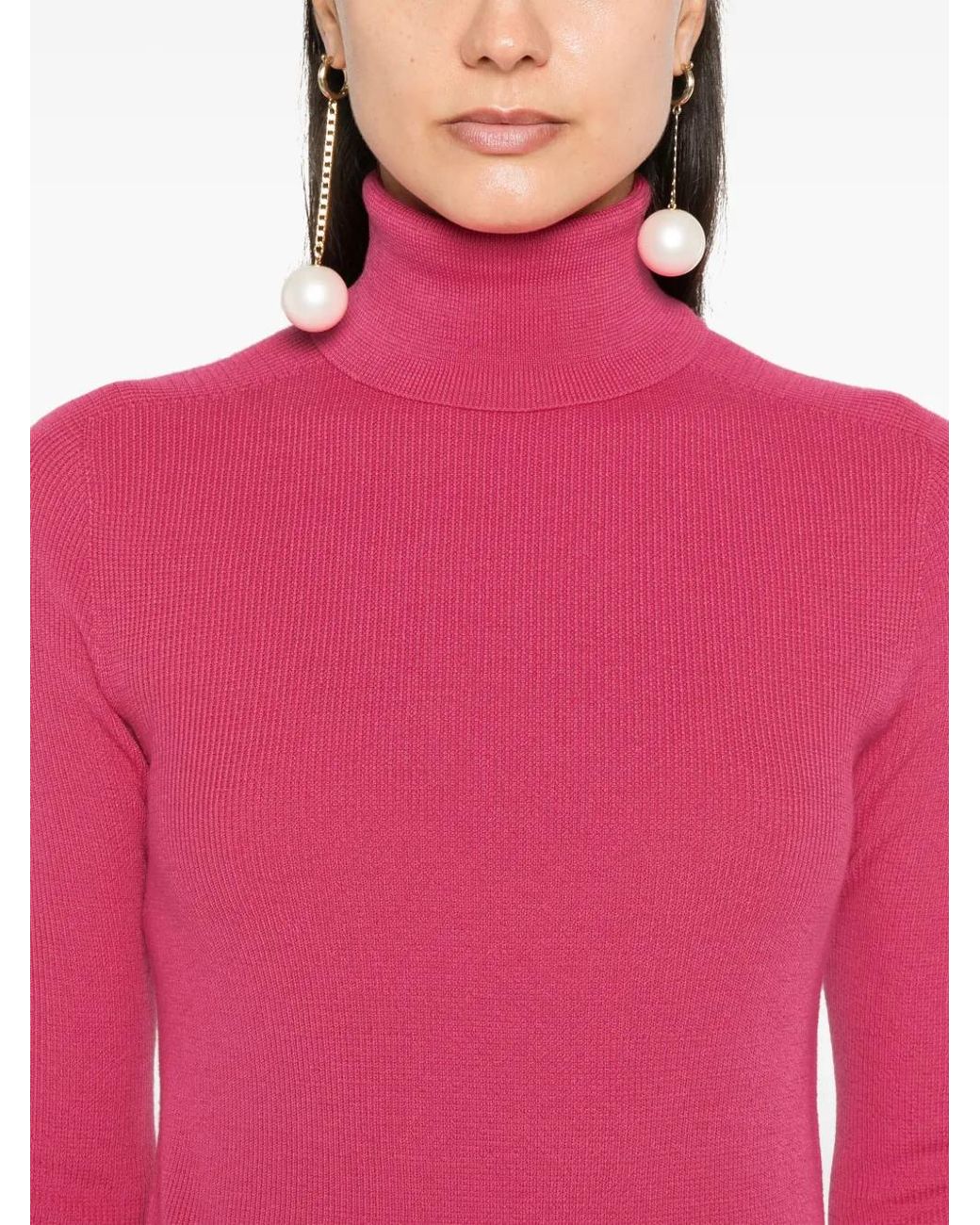 Balmain Pink Turtlenecks