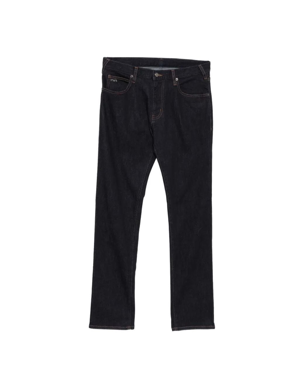 Emporio Armani Black J45 Jeans for men