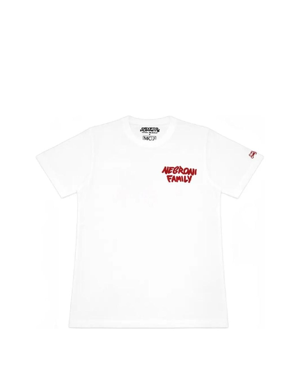 Mc2 Saint Barth White Graphic-Print T-Shirt for men