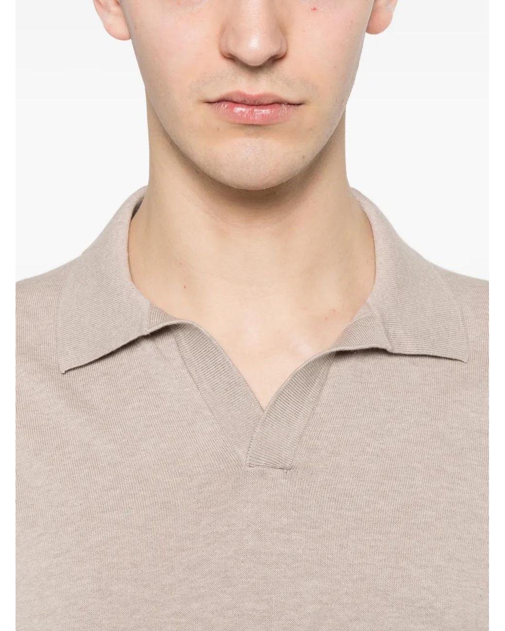 Tagliatore White Keith Polo Shirt for men