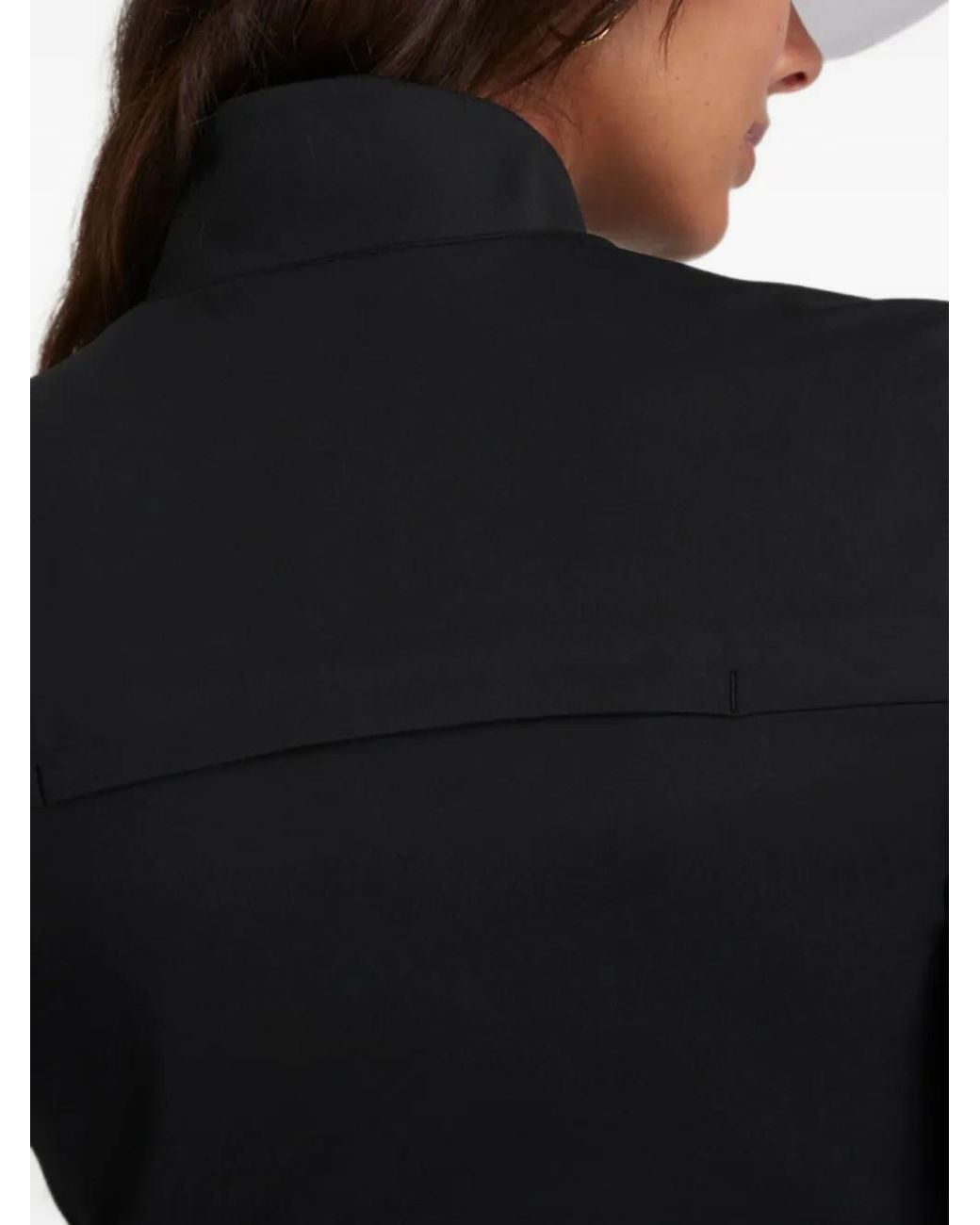 Wilson Black Court 1 Zip-Fastening Sweatshirt