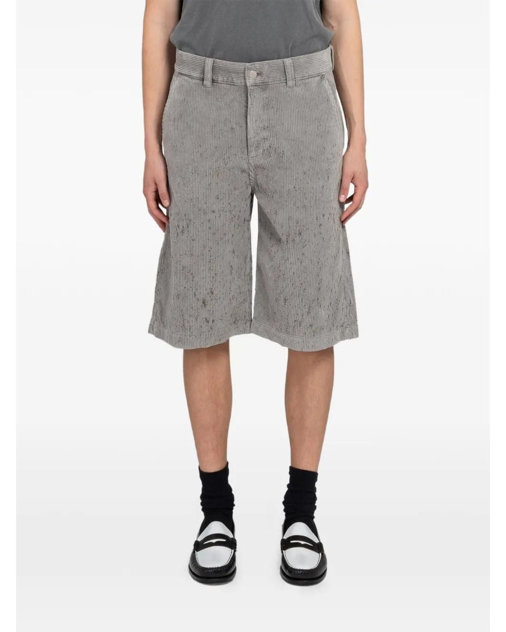 mfpen Gray Edition Corduroy Shorts for men