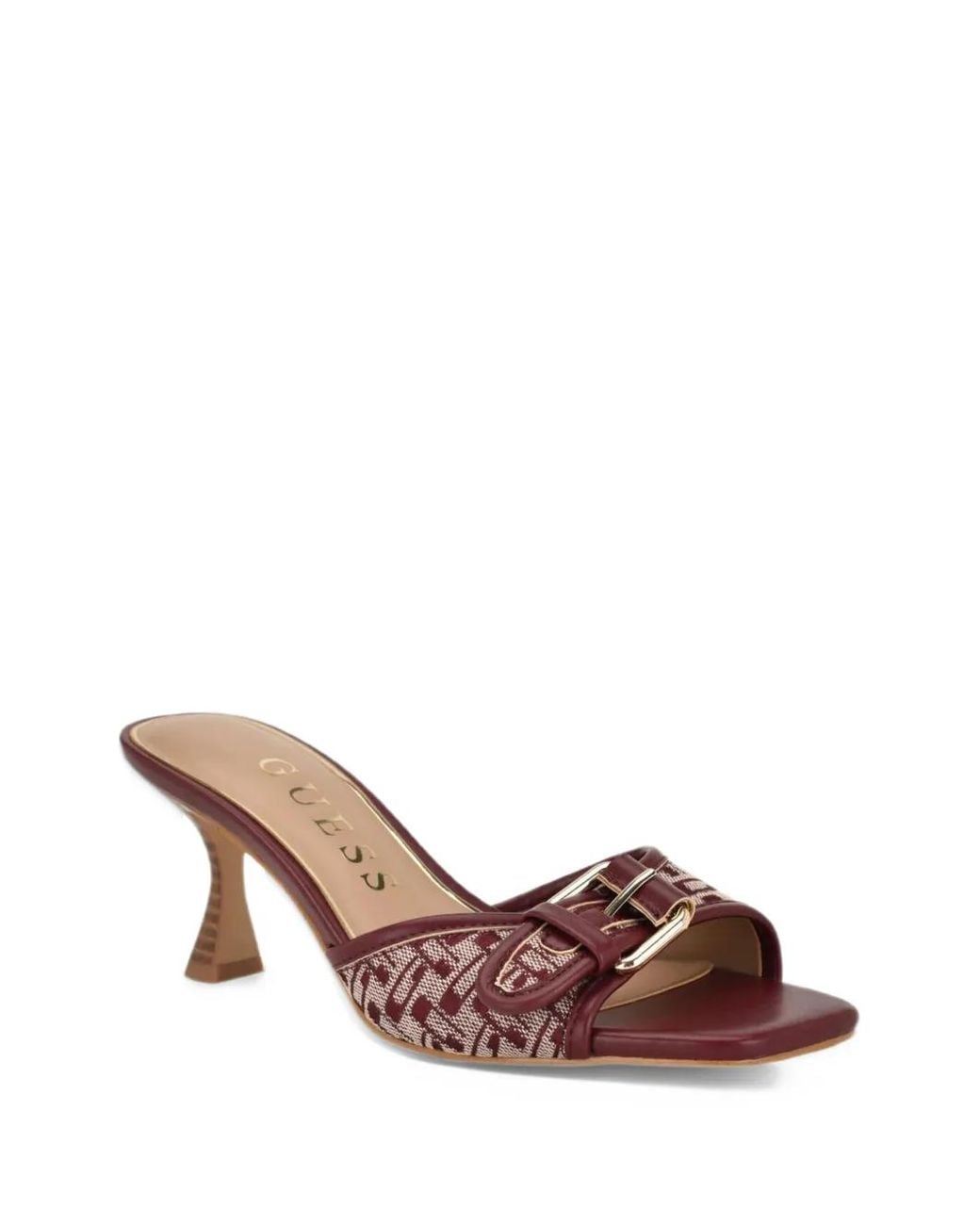 Guess Brown Dista Heeled Sandals