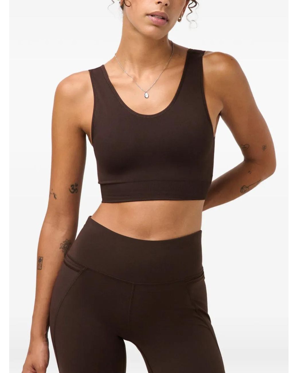 Sweaty Betty Black Stamina Ribbed-Knit Performance Top