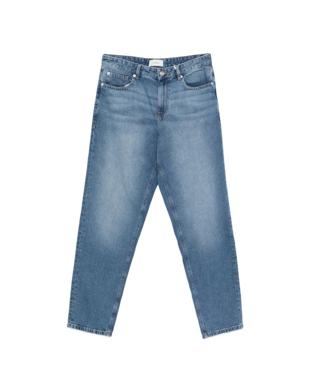 Les Deux Blue Ryder Faded-Effect Jeans for men
