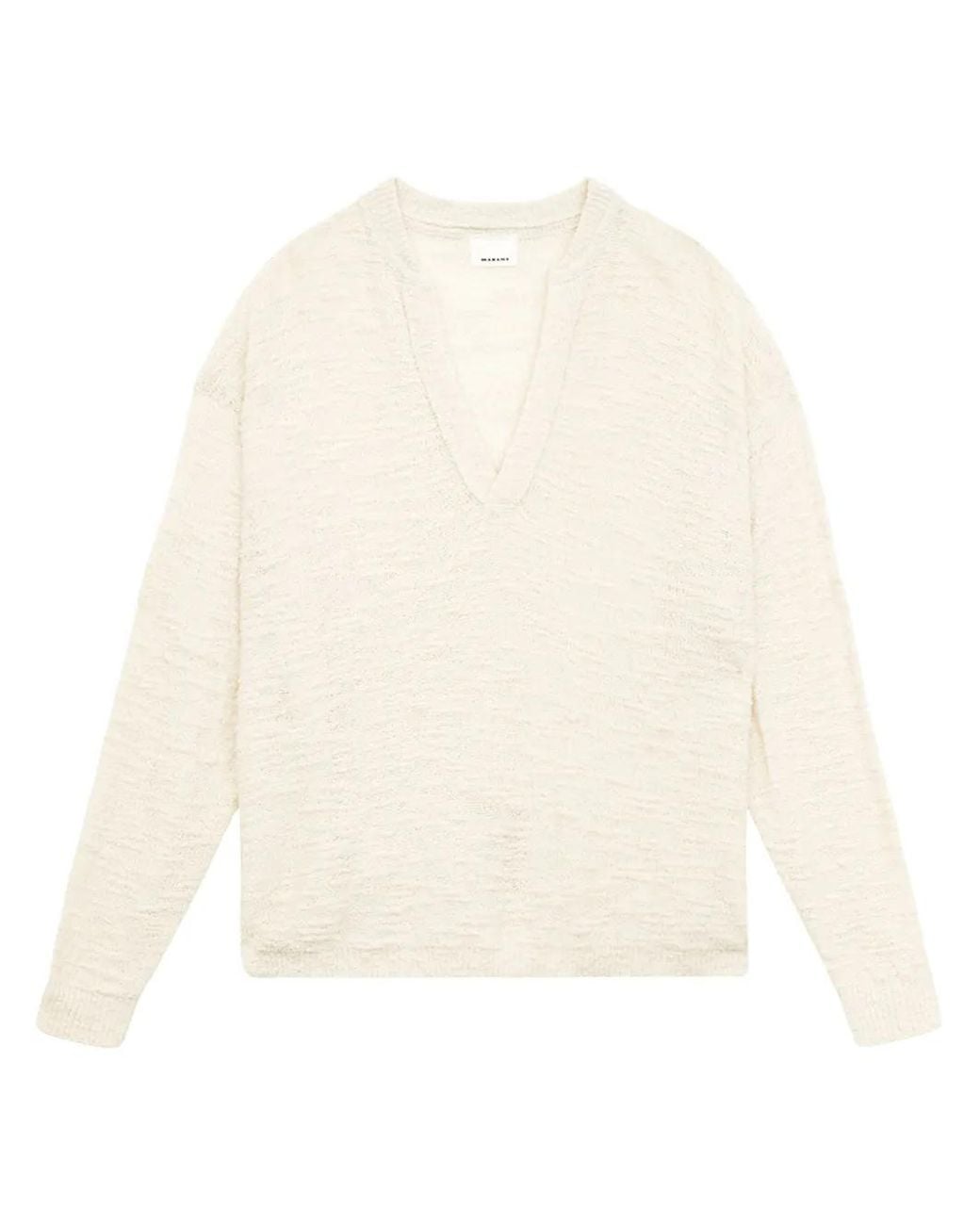 Isabel Marant White Arnold Jumper for men