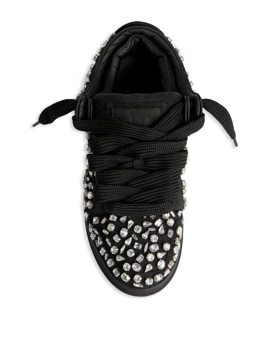 1989 STUDIO Black Skate Sneakers for men
