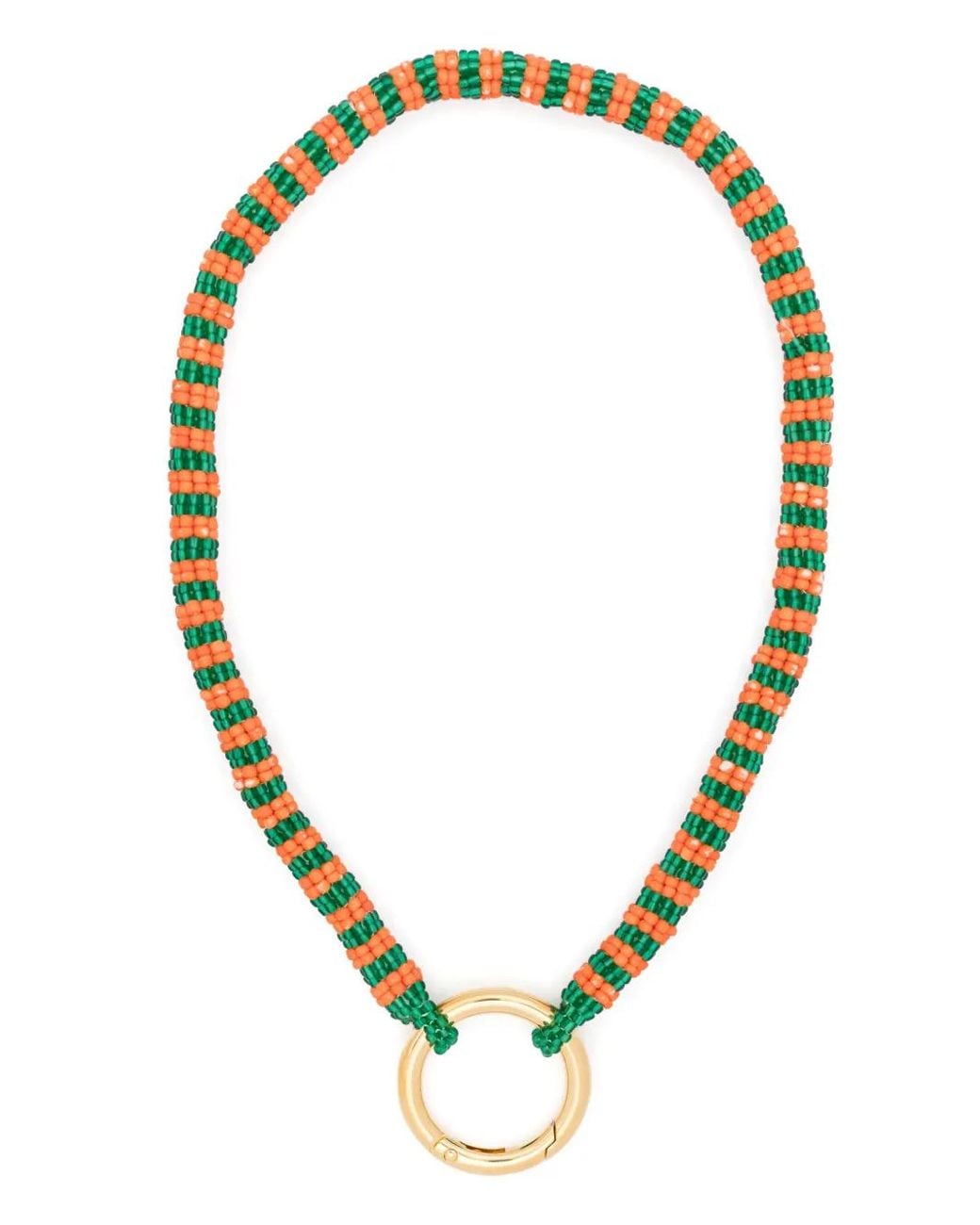 Colville Metallic Snake Necklace