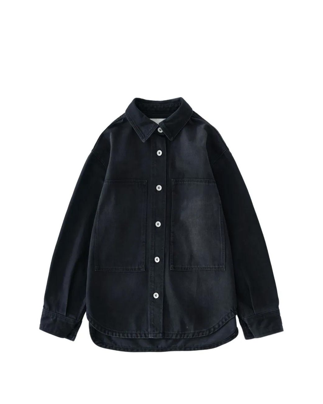 Studio Nicholson Blue Paso Boxy Faded Shirt