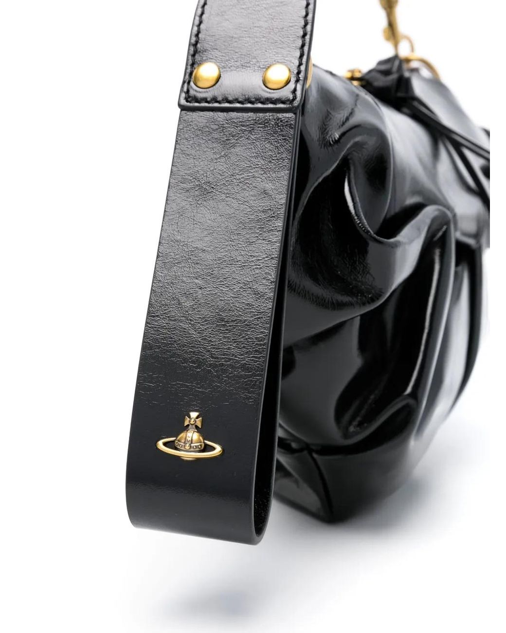 ◆Vivienne Westwood◆AGNES ショルダーバッグS AGNES ショルダーバッグS(ブラック)（レディース）（1220951521