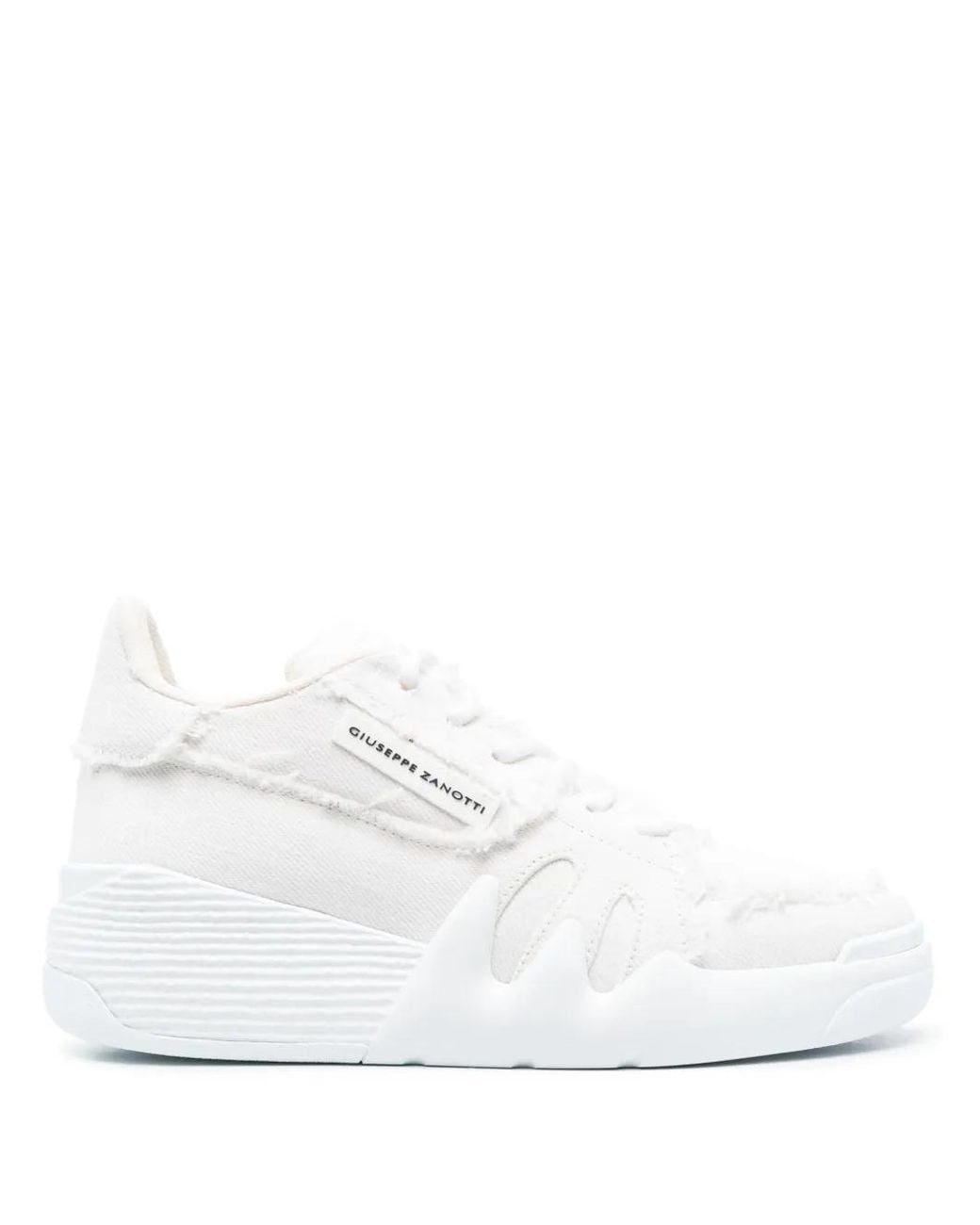Giuseppe Zanotti White Talon Sneakers