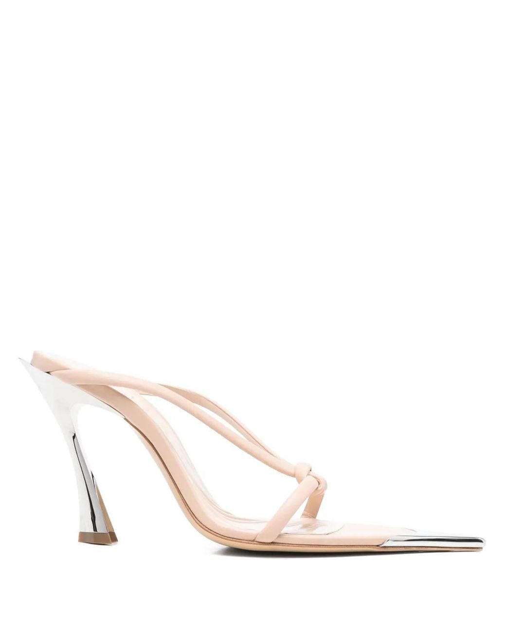 Mules di Mugler in White
