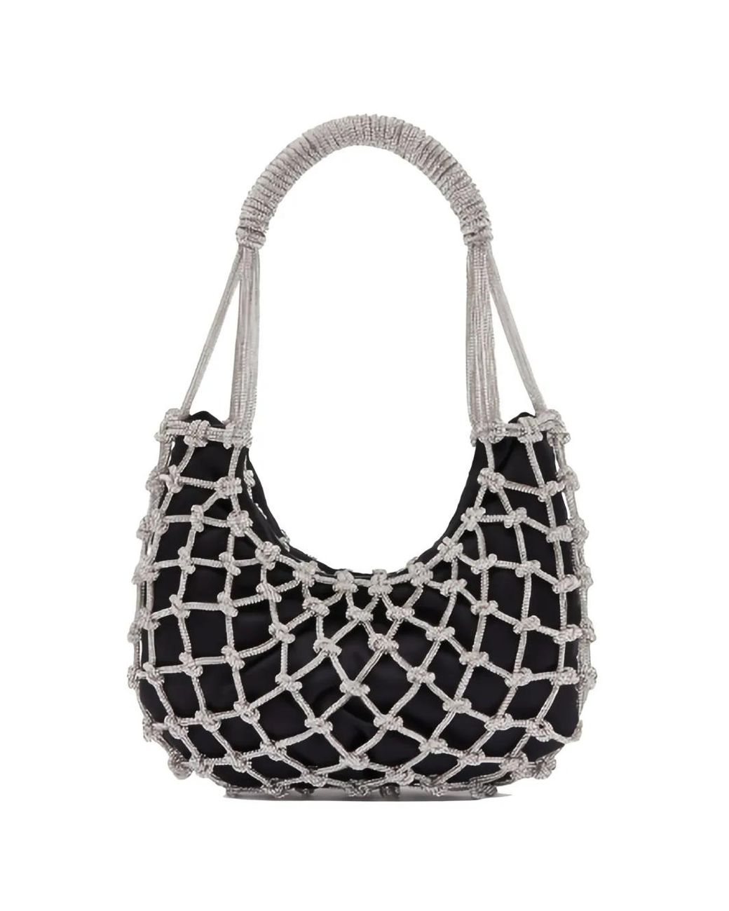 Rosantica Black Mini Nodi Shoulder Bag