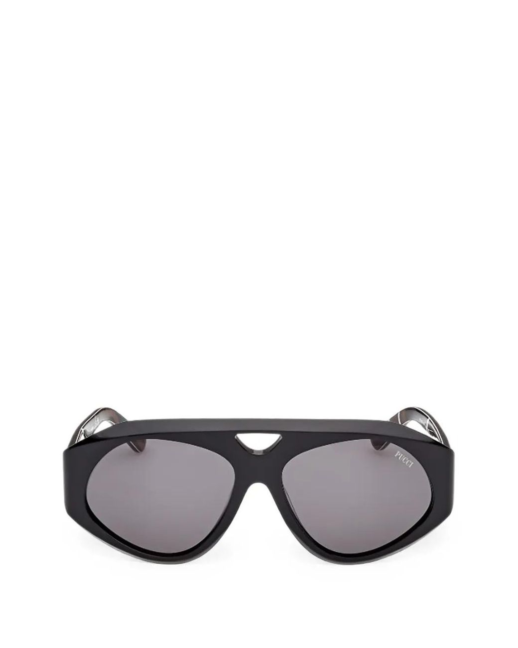 Emilio Pucci Gray Navigator Sunglasses