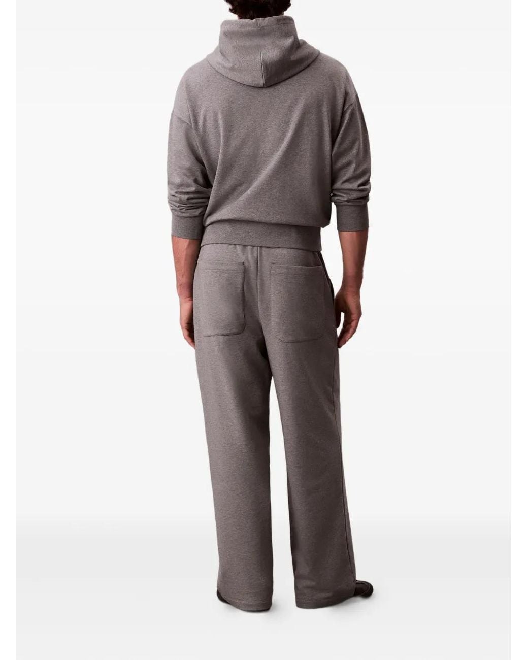 Calvin Klein Gray Drawstring Sweatpants for men