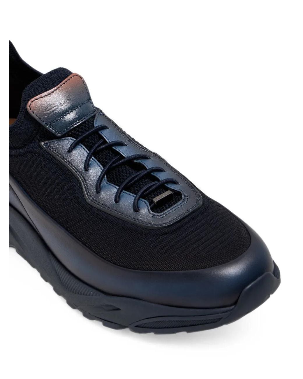 Santoni Blue Trainers for men