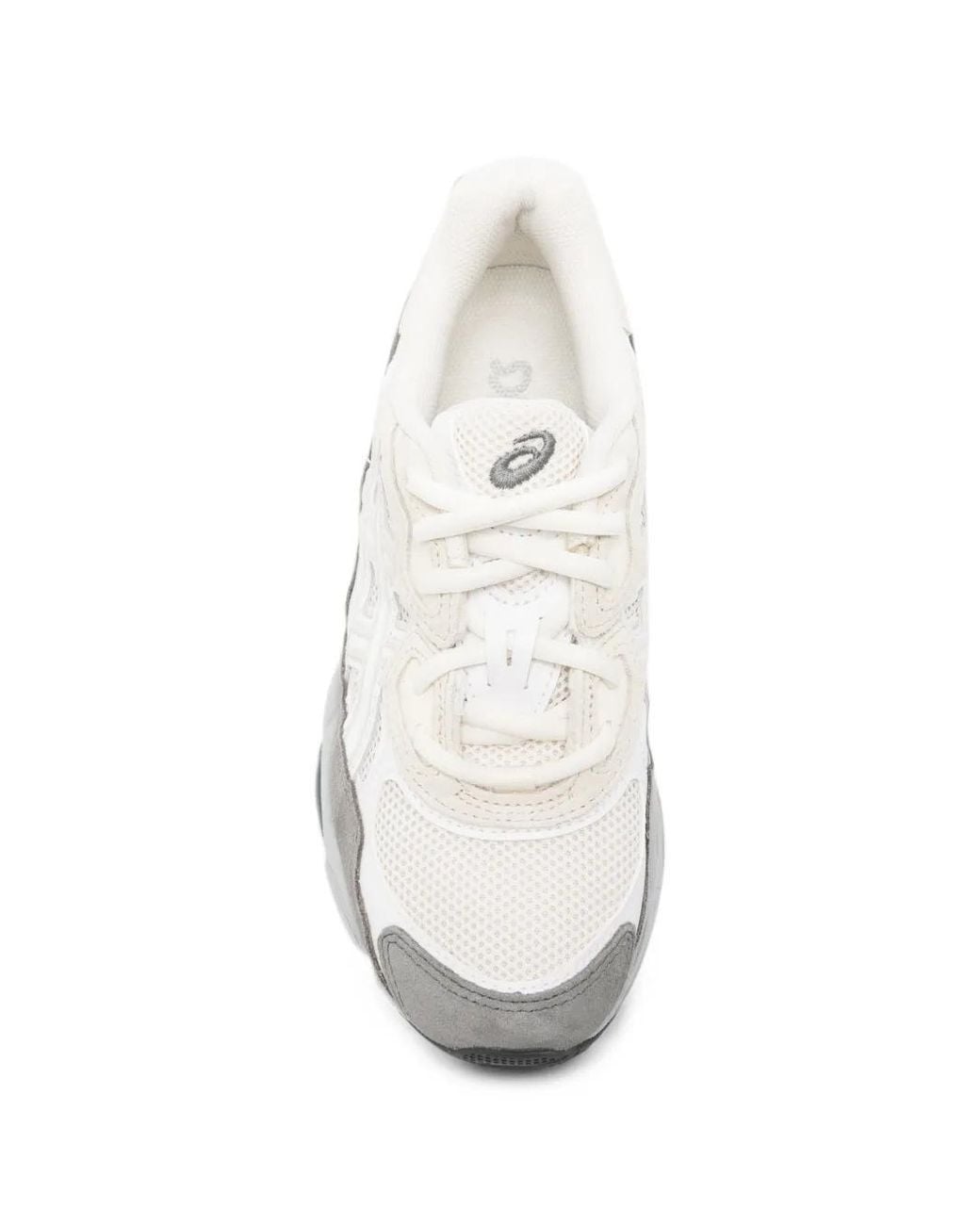 Sneakers Con Inserti di Asics in White