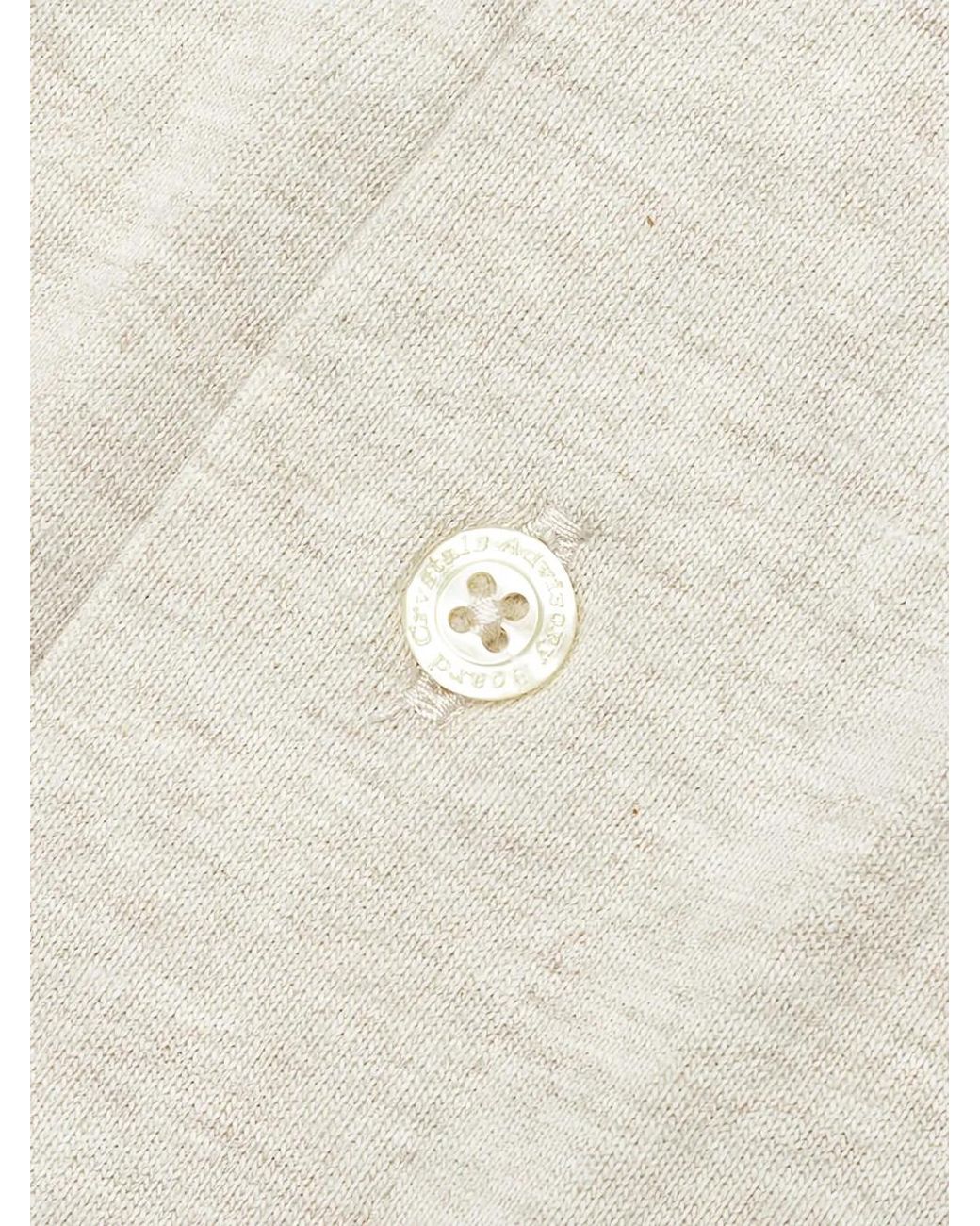 Advisory Board Crystals White Logo-Patch Trousers for men
