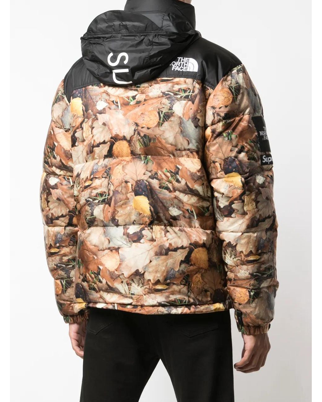 Supreme Black X The North Face Nuptse Jacket for men
