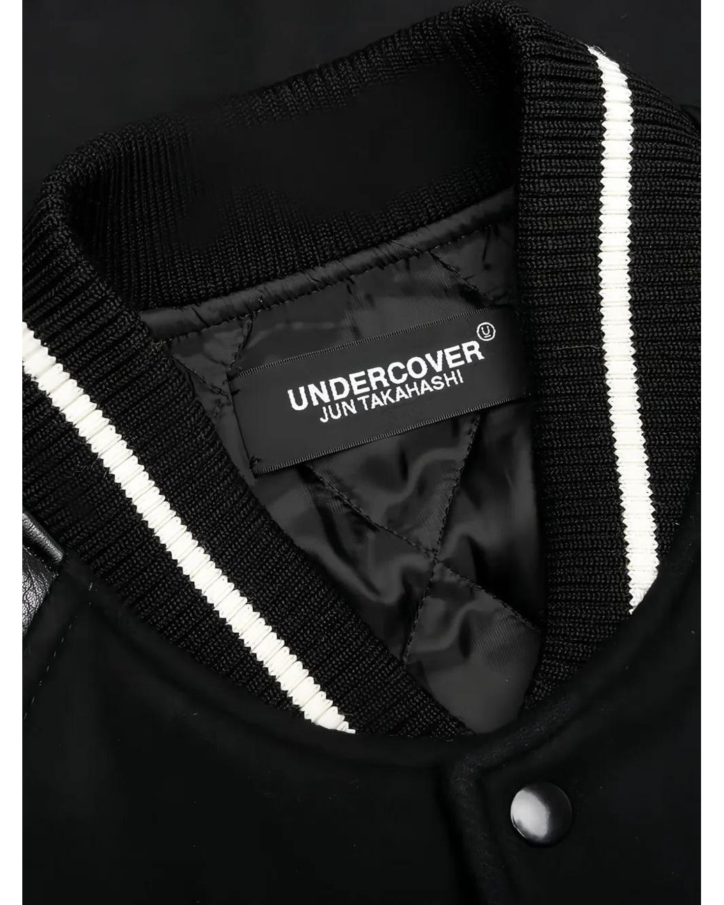 Chaqueta Bómber Psycho Undercover de hombre de color Black