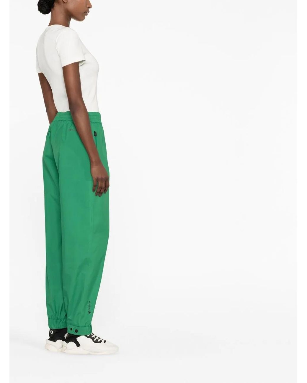 Moncler Green Elasticated Track Pants