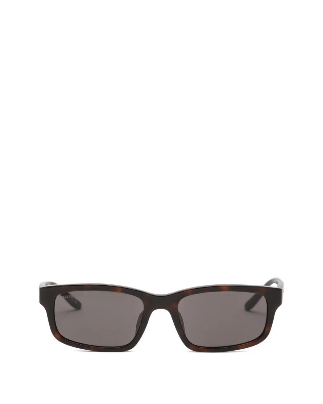 Balenciaga Gray Daily Rectangle Sunglasses for men