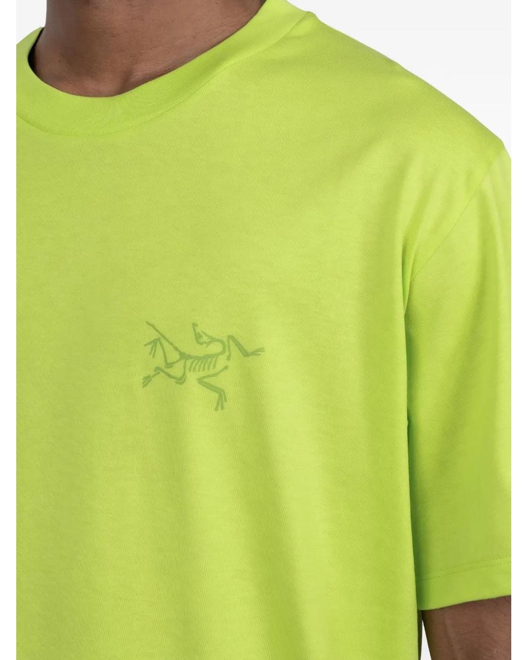 Arc'teryx Green Crew-Neck T-Shirt for men