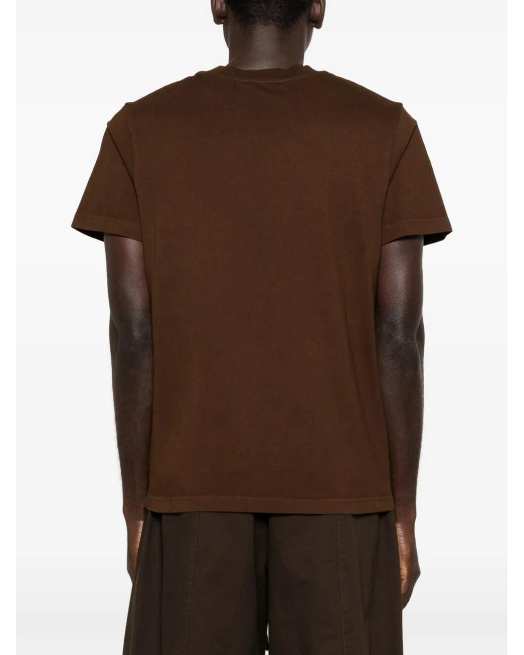 Entire studios Brown T-Shirt À Col Rond