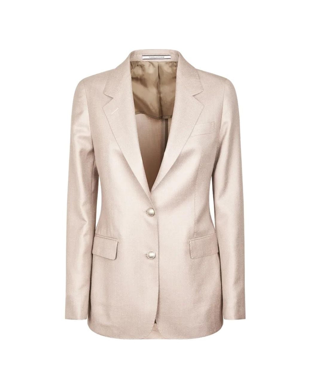 Tagliatore Blazer Met Knopen in het Natural