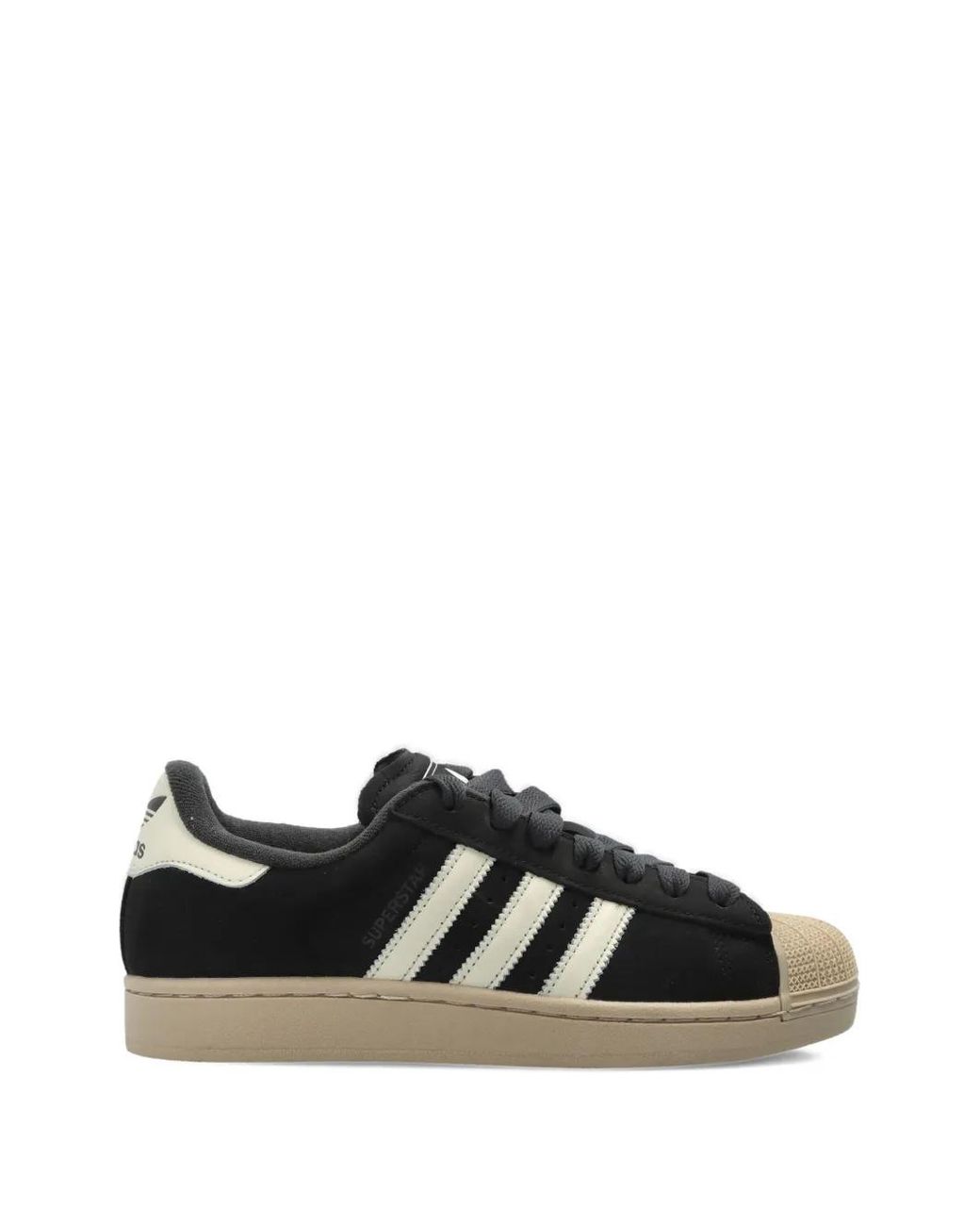 adidas Superstar Ii Striped Sneakers in Black | Lyst adidas Superstar Ii Striped Sneakers in Black | Lyst