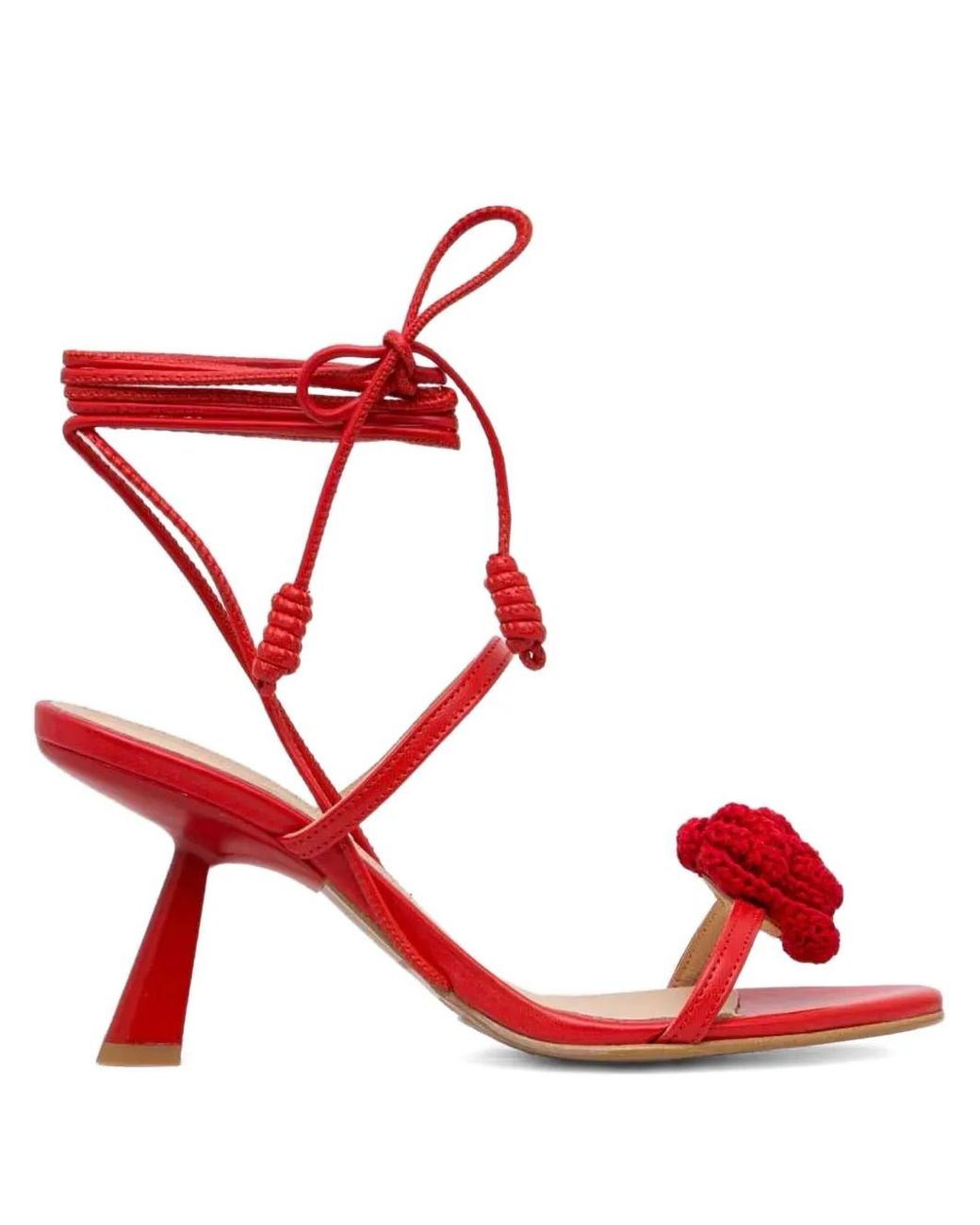 Alohas Red 80Mm Kendra Sandals