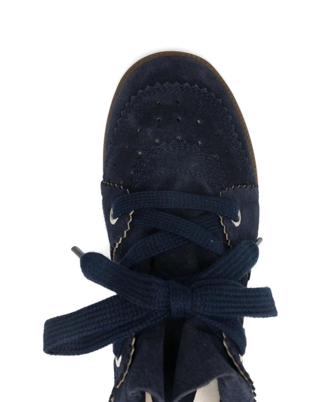 Isabel Marant Blue "Bobby" Wedge Shoes