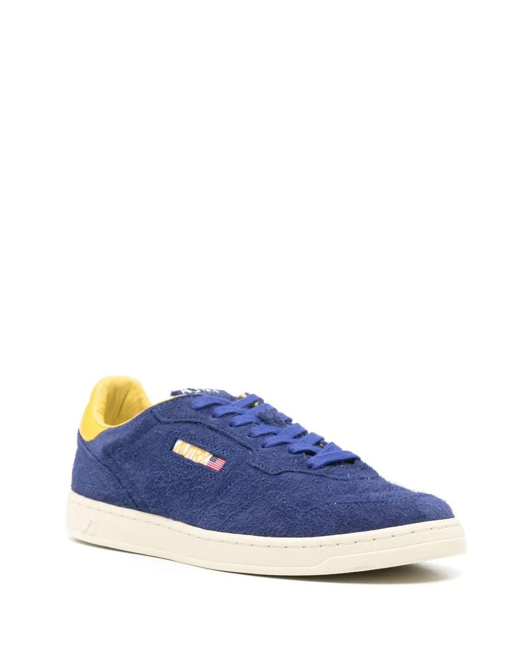 Autry Blue Medalist Flat Sneakers for men