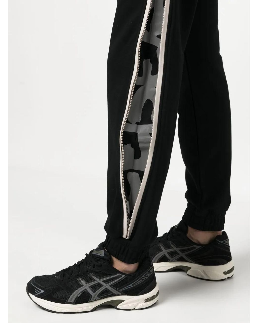 Iceberg Black Side-Zip Track Pants for men