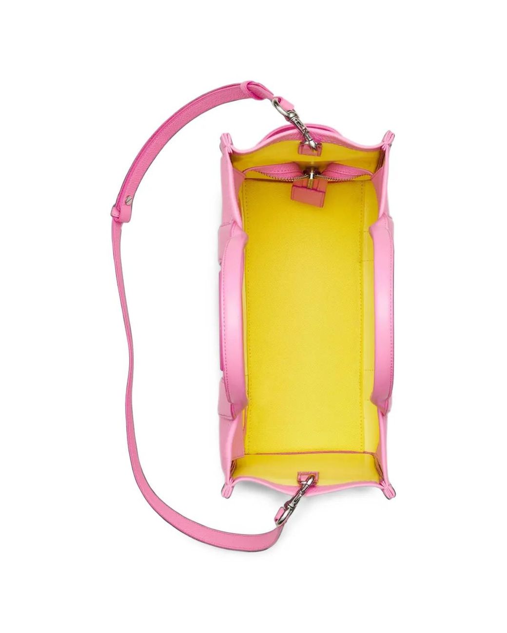 Marc Jacobs Pink The Medium Leather Tote Bag