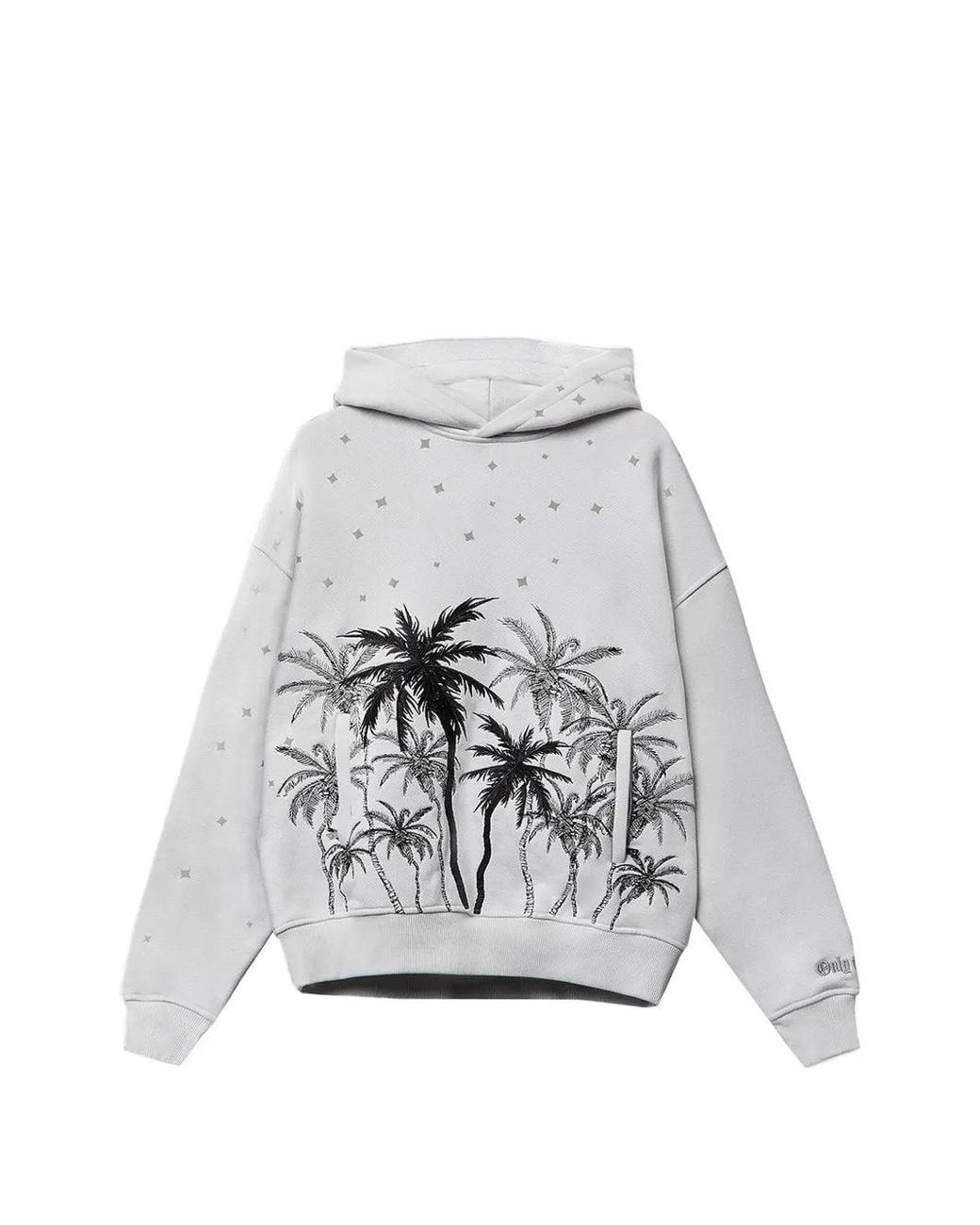 Sudadera Starry Night Con Capucha Only the Blind de hombre de color Gray