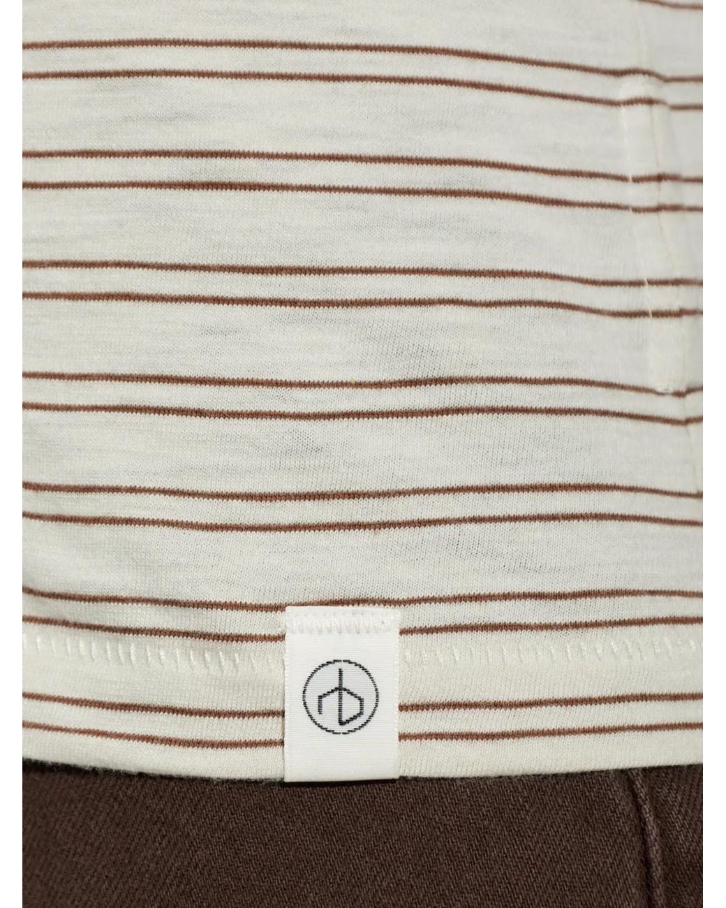Rag & Bone Gestreept T-Shirt in het White
