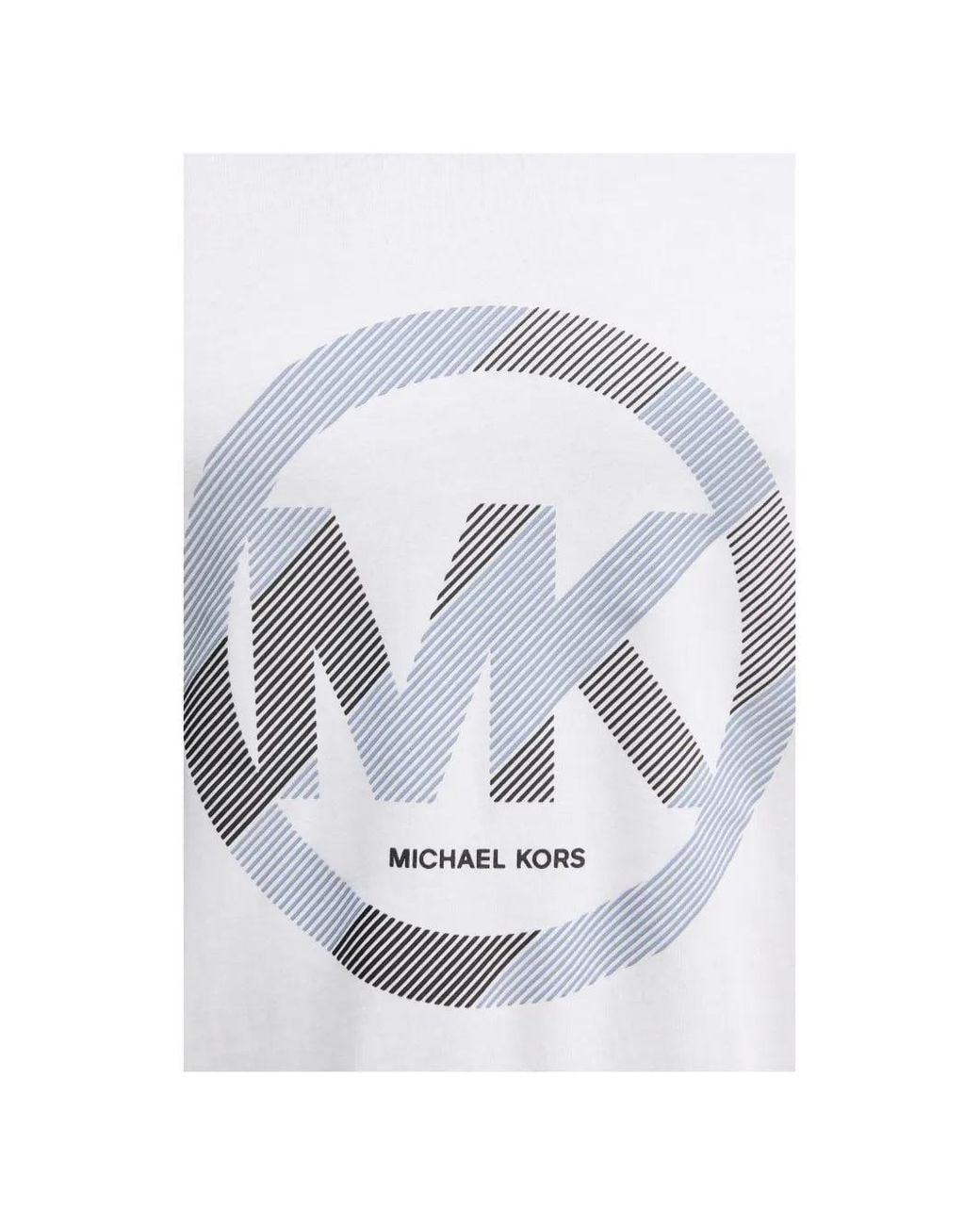 Michael Kors White Logo-Detail T-Shirt for men
