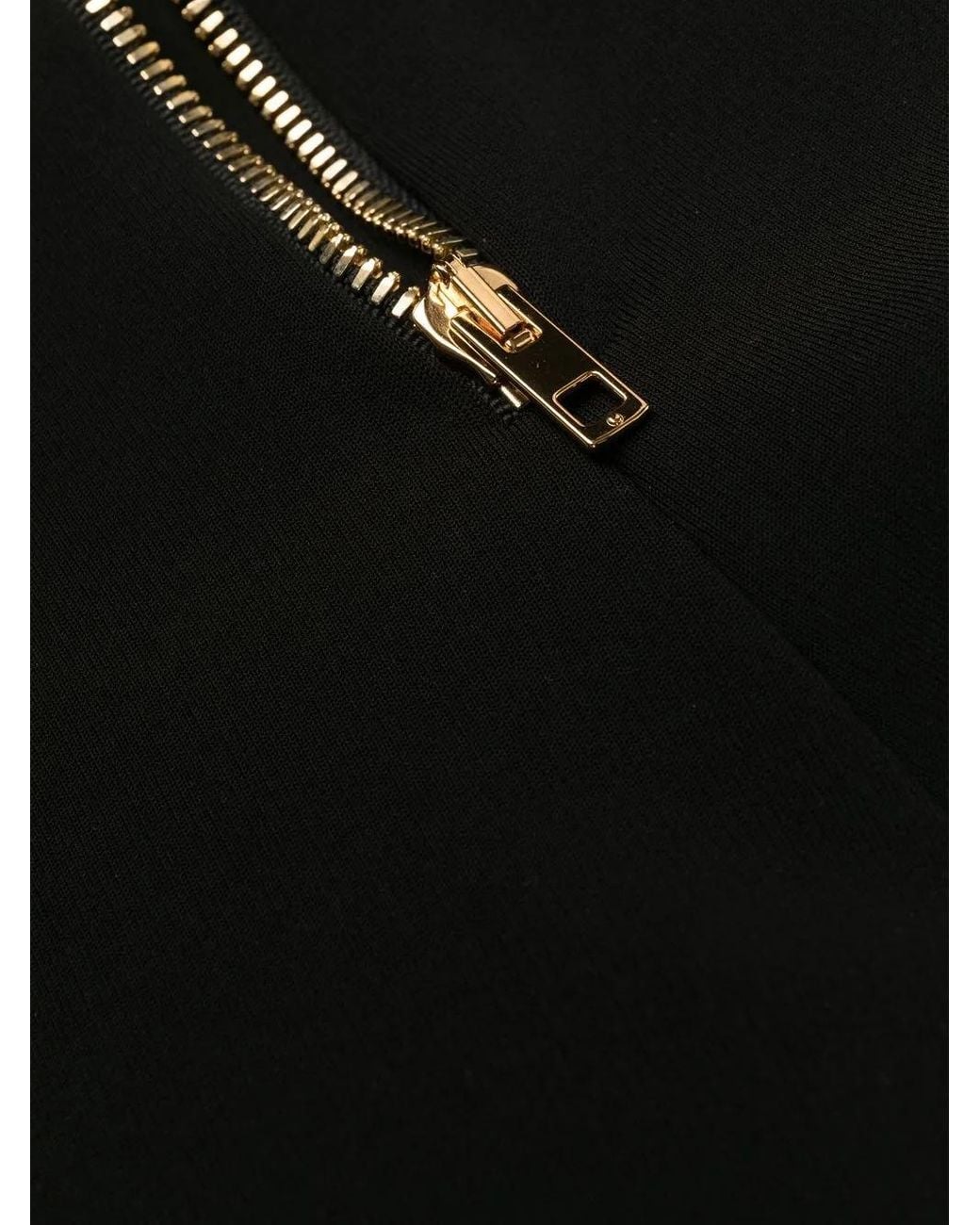 Balmain Black Low-Waist Flared Trousers