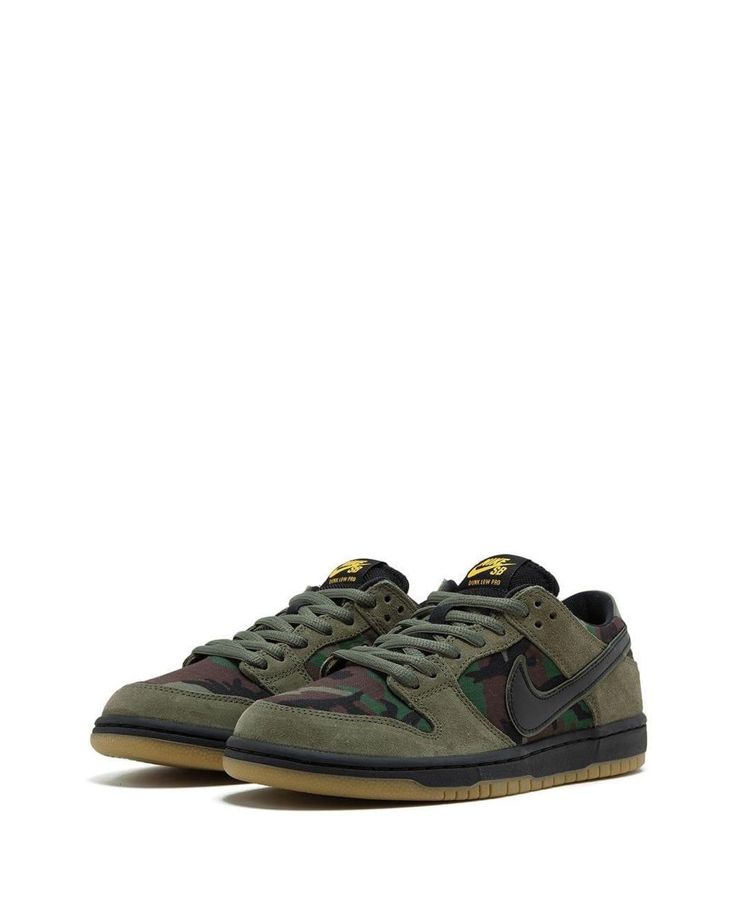 eslogan Tomar un riesgo Oxidar Nike Sb Zoom Dunk Low Pro 'camo' Shoes in Green for Men | Lyst